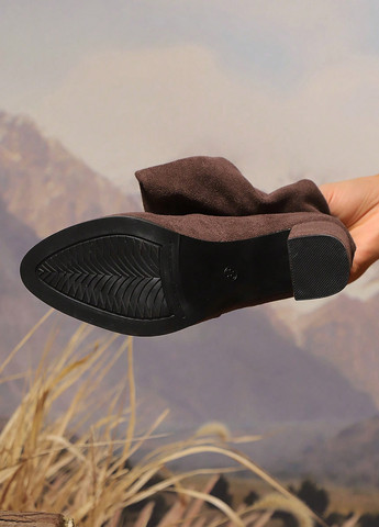 Осенние сапоги чулки SHEIN