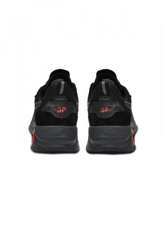 Черные демисезонные кроссовки мужские 12071 No Brand
