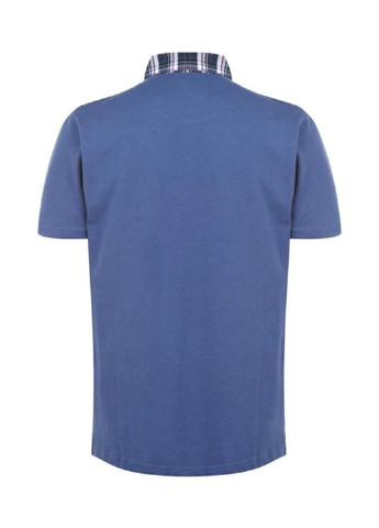Светло-синяя футболка-поло для мужчин Pierre Cardin однотонная