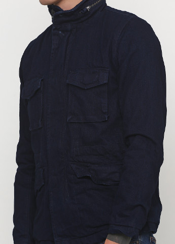 Темно-синя демісезонна куртка Gap