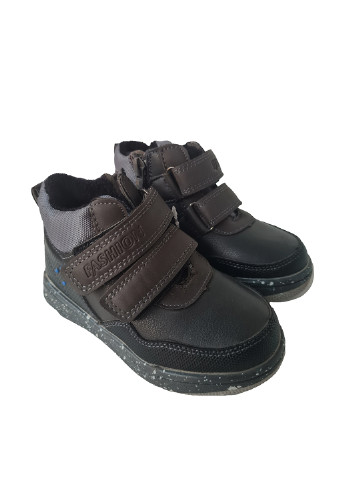 Темно-серые кэжуал осенние ботинки JG