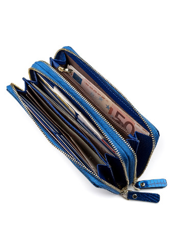 Жіночий шкіряний гаманець 19,5х10х4 см st leather (252131874)