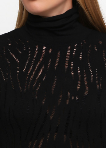 Чорна кежуал сукня сукня-водолазка Guess by Marciano однотонна