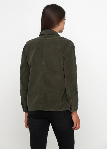 Хаки женский жакет IVY однотонный - демисезонный