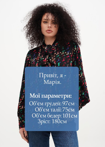 Чёрная блуза investments woman