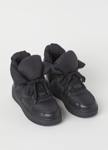 Черные демисезонные кросівки H&M