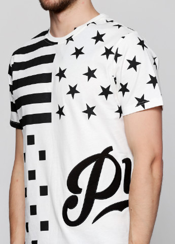 Біла футболка Philipp Plein