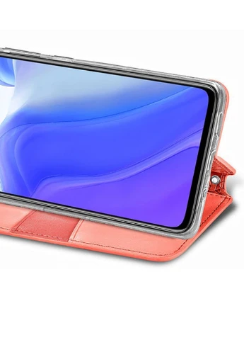 Кожаный чехол книжка Mandala (PU) для Xiaomi Mi 10T / Mi 10T Pro Красный (is_00000041398_2) Getman (237835085)