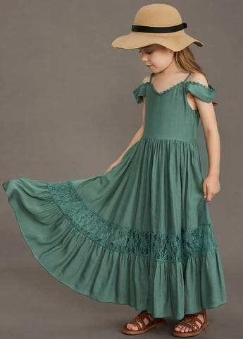 Зелена сукня SHEIN (367004580)