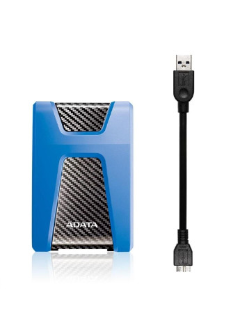 Внешний жесткий диск (AHD650-2TU31-CBL) ADATA 2.5" 2TB (250054444)
