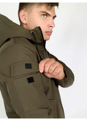 Оливкова (хакі) демісезонна куртка Intruder