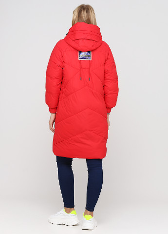 Красная зимняя куртка Kagihao