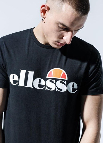 Чорна футболка shc07405-011 Ellesse SL Prado Tee