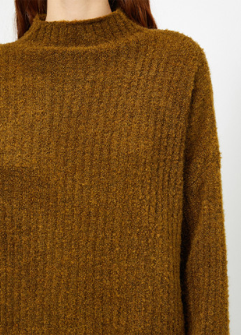 Оливковый зимний свитер KOTON