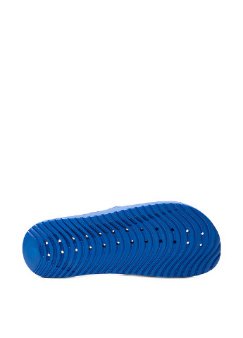 Синие спортивные шлепанцы Nike