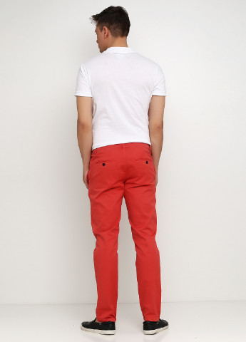 Красные демисезонные прямые джинсы Antony Morato