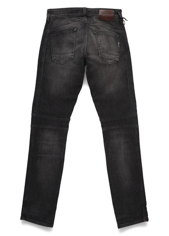 Черные демисезонные прямые джинсы Reign