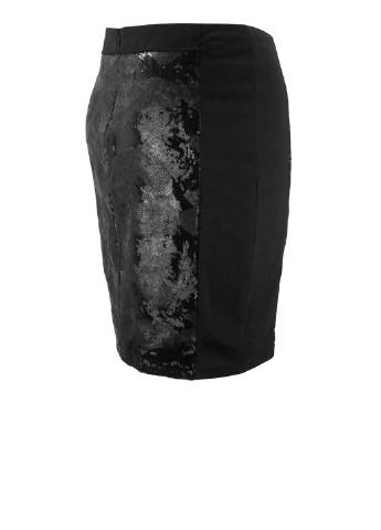 Черная вечерний однотонная юбка Ichi тюльпан, карандаш