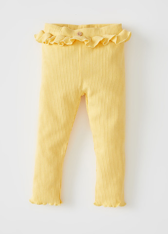 Жовтий демісезонний комплект (лонгслив, брюки) DeFacto