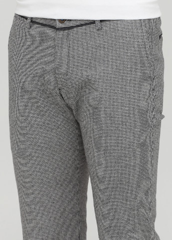 Серые кэжуал демисезонные прямые брюки El Ganso