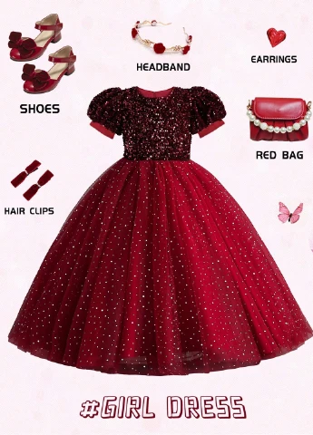 Бордова сукня SHEIN (325707253)
