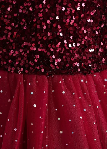Бордова сукня SHEIN (325707253)