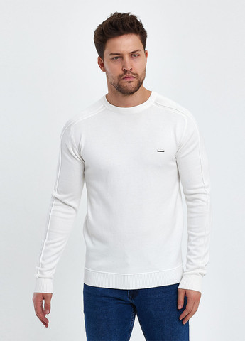 Білий демісезонний светр джемпер Trend Collection