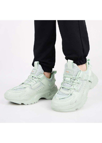 Зеленые демисезонные кроссовки Fashion
