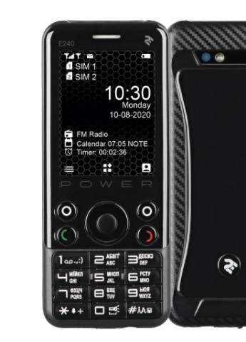 Мобильный телефон (680576170088) 2E e240 power black (253507671)