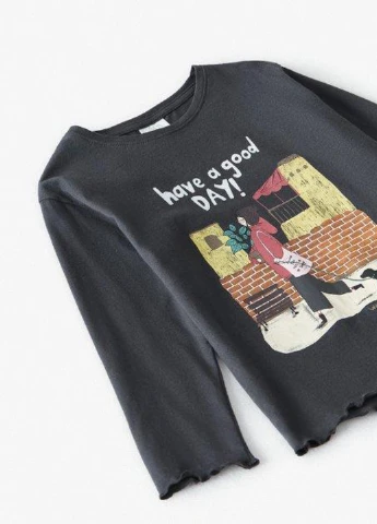 Лонгслів Zara Kids (251696977)