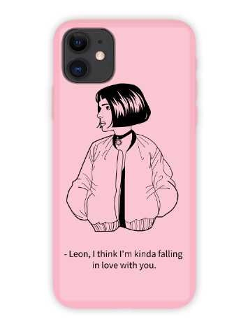 Чохол силіконовий Apple Iphone Xr Леон кілер (Leon) (8225-1452) MobiPrint (219777678)