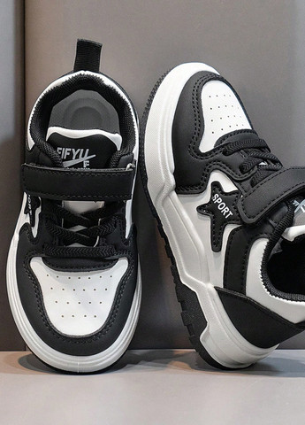 Чорно-білі Осінні кросівки SHEIN