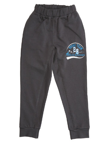 Темно-серые спортивные демисезонные брюки со средней талией NEL