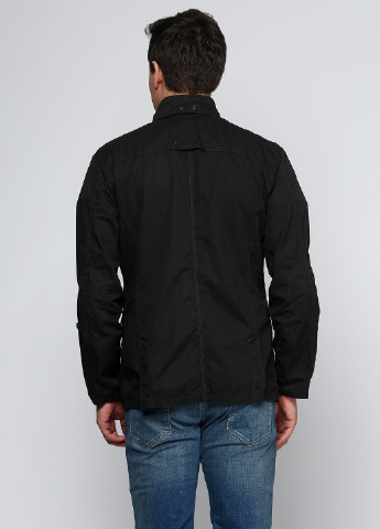 Чорна демісезонна куртка Geox