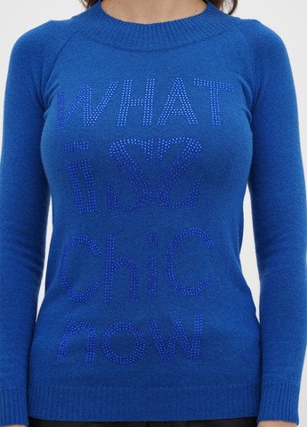 Індиго демісезонний светр Sassofono