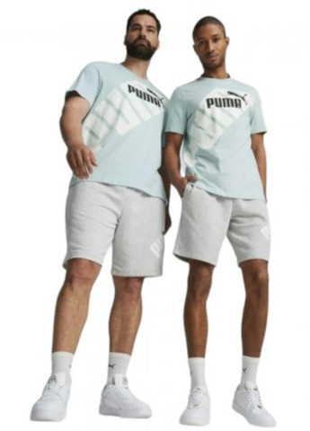 Голубая футболка 67896022 Puma Power Graphic Tee