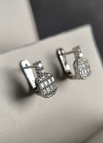 Серьги Silver Flame (350941261)