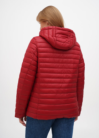 Красная демисезонная двухсторонняя куртка Minority