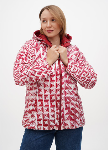 Красная демисезонная двухсторонняя куртка Minority