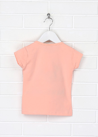 Персиковая летняя футболка Pitircik