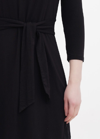 Черное кэжуал платье Boden однотонное