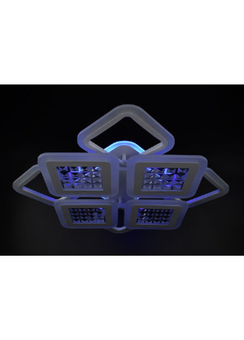 Люстра потолочная LED с пультом A2723/4+4S-RGB-wh Белый 11х54х62 см. Sunnysky (253629553)
