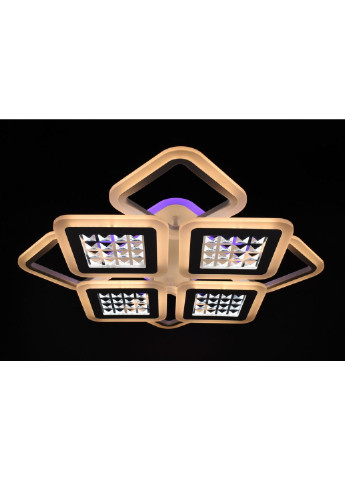 Люстра потолочная LED с пультом A2723/4+4S-RGB-wh Белый 11х54х62 см. Sunnysky (253629553)