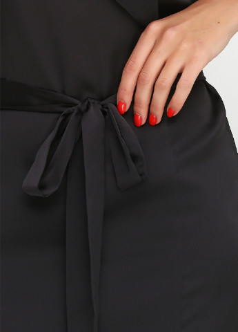 Чорна кежуал плаття, сукня NUMERO 28 однотонна