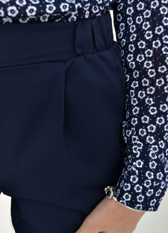 Синие кэжуал демисезонные брюки Kamomile