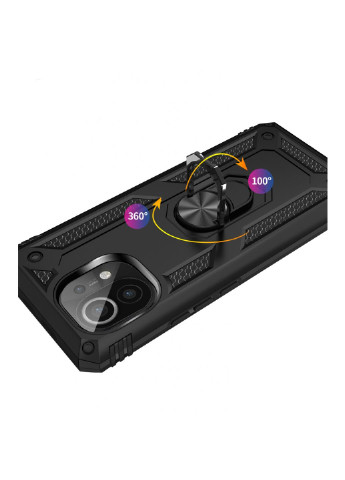 Чехол для мобильного телефона Military Xiaomi Mi 11 Lite / Mi 11 Lite 5G Black (706642) BeCover (252573333)