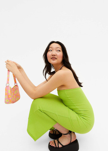 Лайм кежуал сукня силуетна Monki однотонна