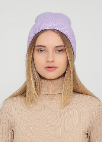 Тепла зимова ангорова шапка жіноча без підкладки 340147 Merlini (250126142)