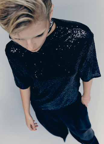 Чорна блуза H&M