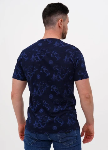 Темно-синяя футболка Trend Collection